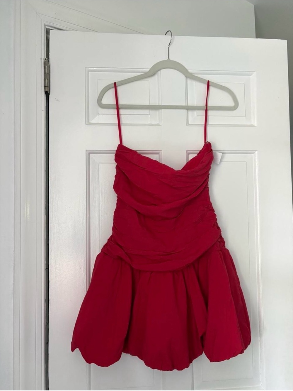 Princess Polly Women’s Red Spaghetti-Strap Mini Dress